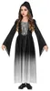Gothic-meisjeskostuum, zwart-grijs, Halloween-jurk met Productafbeelding-voorbeeld 3