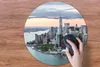 MuchoWow® Mauspad Mousepad Luftaufnahme von New York 50x50 Produktbild-Vorschau 3