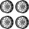 4 Carmani Felgen 18 Knut 8.0x18 ET45 5x112 SWFP für Audi A3 Produktbild-Vorschau 1