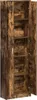 vidaXL Armoire Chêne fumé 55 x 25 x 189 cm Bois composite Voir les images du produit 5