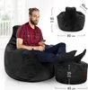 Green Bean® Sitzsack mit Hocker aus Cord - Sitzsäcke für Produktbild-Vorschau 4