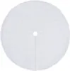 vidaXL Jupe de sapin de Noël Blanc 90 cm Faux Voir les images du produit 1