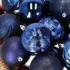 SPRINGOS Weihnachtsbaumkugeln aus Kunststoff 30-teiliges Produktbild-Vorschau 4