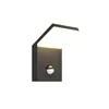 LED-Außenwandleuchte Nevio, Metall, anthrazit, Sensor Produktbild-Vorschau 1