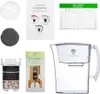Lotus Vita Wasserfilter Kanne Lotus 1,6L - Weiß Matt - Produktbild-Vorschau 6
