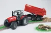 Traktor Bruder MASSEY FERGUSON ze składanym wózkiem Podgląd zdjęcia produktu 28