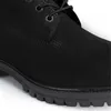 A close-up view of a black Timberland boot. Anteprima dell’immagine prodotto