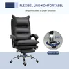 Vinsetto Bürostuhl mit Fußstütze Schreibtischstuhl Produktbild-Vorschau 6
