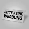3x Sticker Aufkleber Keine Werbung einwerfen Briefkasten Produktbild-Vorschau 8