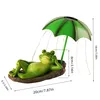 Solarbetriebene Frosch-Gartendekoration, beleuchtete Produktbild-Vorschau 2