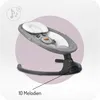 A baby bouncer seat is shown against a light purple circular background, with a white background surrounding it. Náhled obrázku produktu