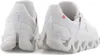 Two white running shoes are shown from the back and side. Produktbild-Vorschau