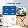 MIAJARD Tauchpumpe Aquarium Pumpe 900L/h 20W, Leise Produktbild-Vorschau 6