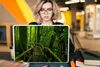 MuchoWow® Laptop Aufkleber Sticker Cover Dschungel - Brücke Produktbild-Vorschau 5