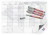Familienplaner abwischbar DIN A3 magnetisch - Wochenplaner Produktbild-Vorschau 1