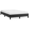 vidaXL Bettgestell Schwarz 120x200 cm Kunstleder Produktbild-Vorschau 1