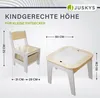 Juskys Kindersitzgruppe Milou - Set mit 2 Stühlen, Tisch & Produktbild-Vorschau 3