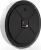 The back of a wall clock is shown, with the battery compartment and mounting hook visible. Anteprima dell’immagine prodotto