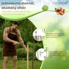 Floranica 2 x lískový dřevěný sloupek výška 150 cm, dřevěný Náhled obrázku produktu 6