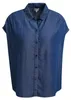 Milano Italy SLEEVELESS SHIRT BLO DARK DENIM DARK 38 Produktbild-Vorschau 1