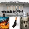 OKWISH Küchenhelfer-Set 12-teilig Silikon, hitzebeständig, Produktbild-Vorschau 4