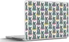 MuchoWow® Laptop Aufkleber Sticker Cover Hund - Produktbild-Vorschau 1