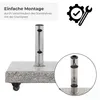 Doppler Balkon Schirmständer Granit 25 kg mit Rollen 32 x Produktbild-Vorschau 4