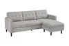riess-ambiente Ecksofa STOCKHOLM 220cm grau Produktbild-Vorschau 11