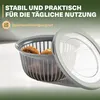 Viwares 3 Schüssel-Set mit Deckel stapelbar (6-teilig) - 1, Produktbild-Vorschau 4