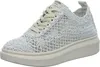 Mustang Damen Sneaker Court Makramee Blumen Netzstruktur Produktbild-Vorschau 10