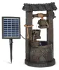 Blumfeldt Speyer Kaskadenbrunnen Solarbrunnen Gartenbrunnen Produktbild-Vorschau 1