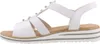 Rieker V0687 Damen Sandalen Keilabsatz Sandaletten, Produktbild-Vorschau 2