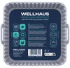 WELLHAUS Silikon Airfryer Einsatz quadratisch 20x20cm BPA Produktbild-Vorschau 1