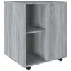 vidaXL Rollschrank Grau Sonoma 60x53x72 cm Holzwerkstoff Produktbild-Vorschau 1