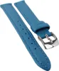 Fancy Classic Ersatzband Uhrenarmband Rindsleder Band Blau Produktbild-Vorschau 1