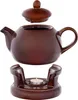 KADAX Théière 1L avec réchaud Set, Cafetière en porcelaine Voir les images du produit 4