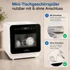 KRONHERR TurboTop Compacta Mini‑Tischgeschirrspüler 5L mit Produktbild-Vorschau 6
