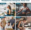 Nákrční ventilátor USB-C, handsfree ventilátor na krk se 3 Náhled obrázku produktu 10