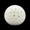 Keramik LED Kugel mit Timer in Weiß - 13cm Produktbild-Vorschau 1