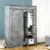 HOMCOM Stoffschrank, Faltschrank, Kleiderschrank mit Produktbild-Vorschau 7