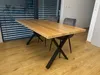 A dining table with two chairs in a modern room. Anteprima dell’immagine prodotto