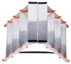 Krause dubbele trap met dubbele leuning, zilverkleurig Productafbeelding-voorbeeld 5