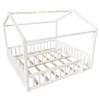 Flieks Kinderbett Hausbett 90/180x190cm mit LED, Bodenbett Produktbild-Vorschau 7