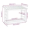 vidaXL Kaminholzregal 108x64,5x78 cm Massivholz Kiefer Produktbild-Vorschau 8
