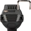 Close-up of the top of a black Makita cordless heat gun, showing a metal hanging hook. Anteprima dell’immagine prodotto