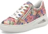 Rieker Damen Sneaker Reißverschluss bunt leicht weiche Produktbild-Vorschau 17