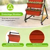 Jardinière surélevée Izrielar à 5 niveaux, 56 x 64 x 121 Voir les images du produit 6