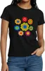 Spreadshirt 70er Jahre Hippie Flower Power Kostüm Blumen Produktbild-Vorschau 1