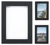 Bilderrahmen Set 12 Stück 13x18 cm Holz schwarz Collage Produktbild-Vorschau 4
