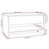 Couchtisch Sonoma-Eiche 80x50x40 cm Holzwerkstoff Produktbild-Vorschau 10